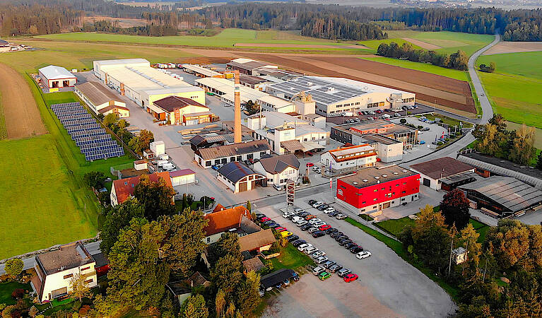 Luftbild Werk HARTL HAUS Echsenbach