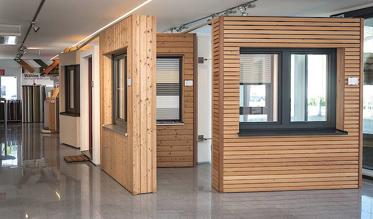 Fenster im Ausstattungscenter